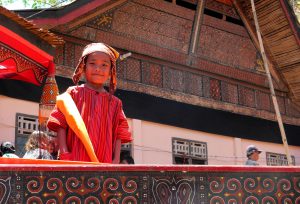 Kleiner Mann aus Toraja