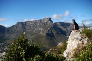 Rouven auf dem Lion's Head