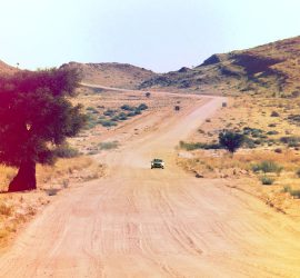 Auf dem Weg nach Windhoek, Namibia