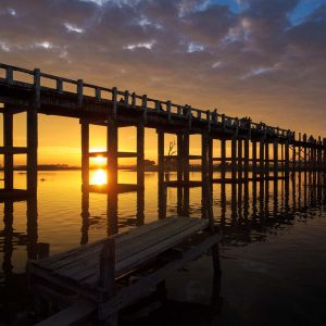 "Monk Bridge" | Myanmar